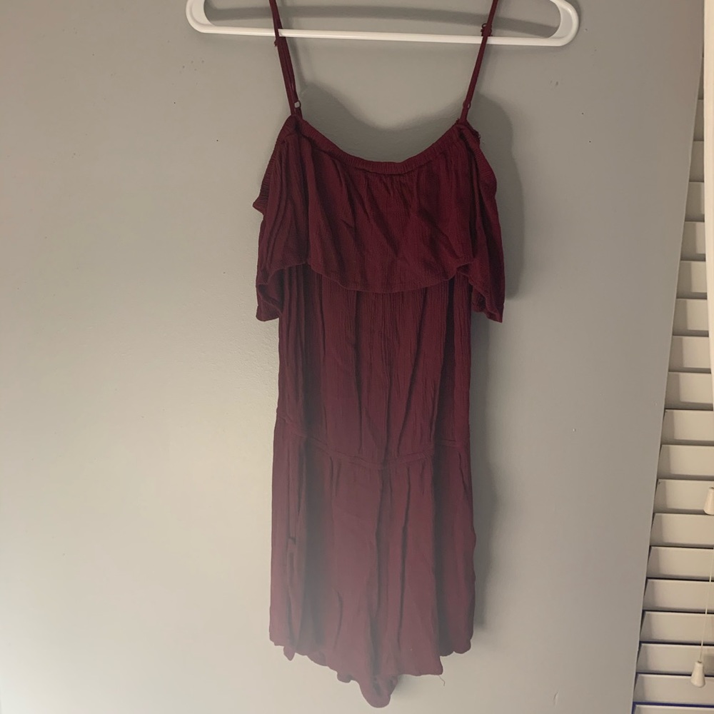 Dark Pink Romper